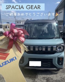 スペーシアギア納車式！